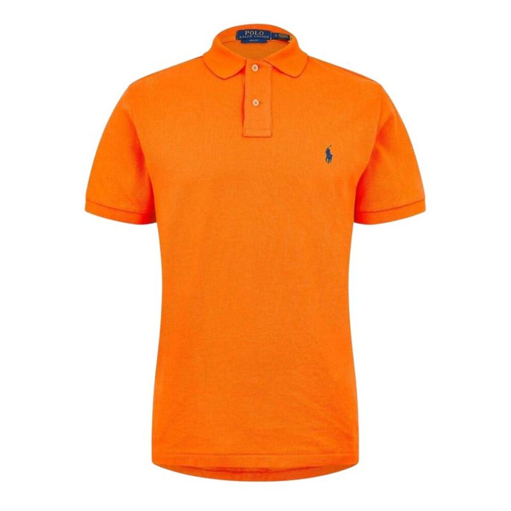 Ralph Lauren Mens Custom Polo Shirt / Orange